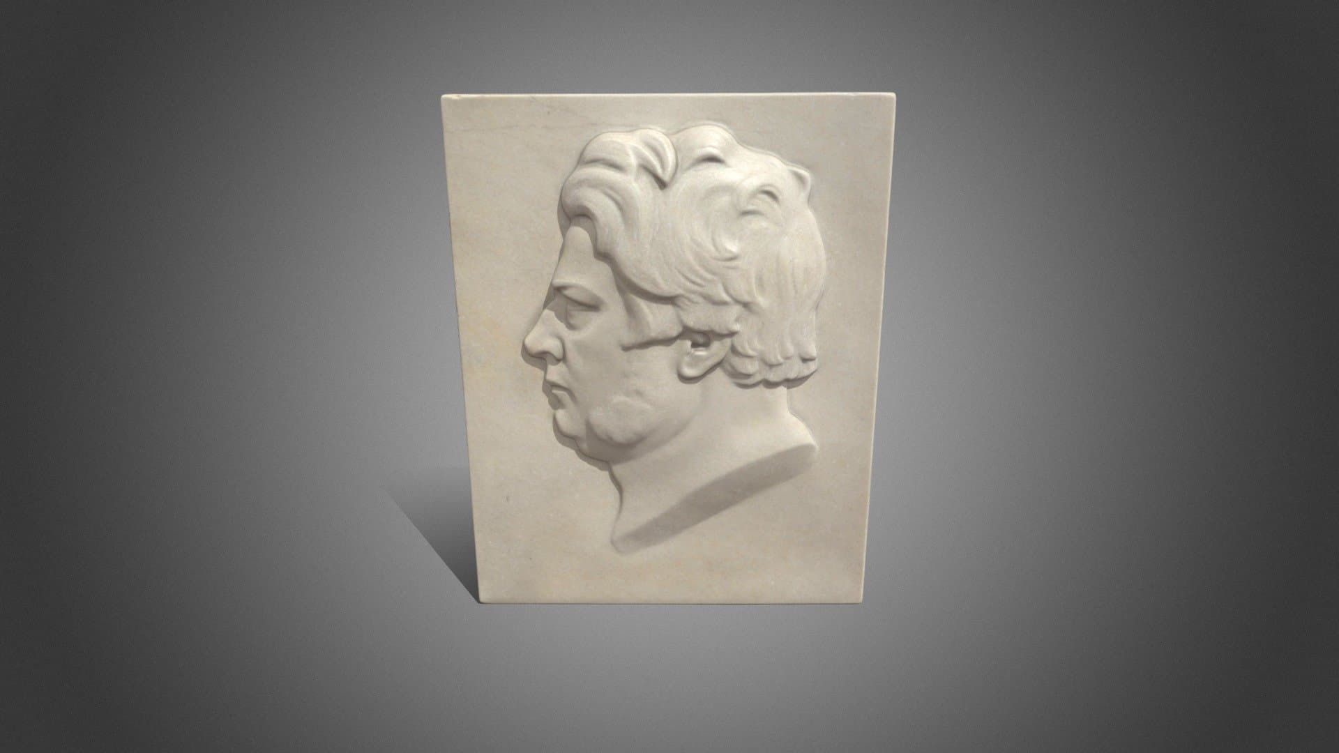 Marmorrelief: August Borsig