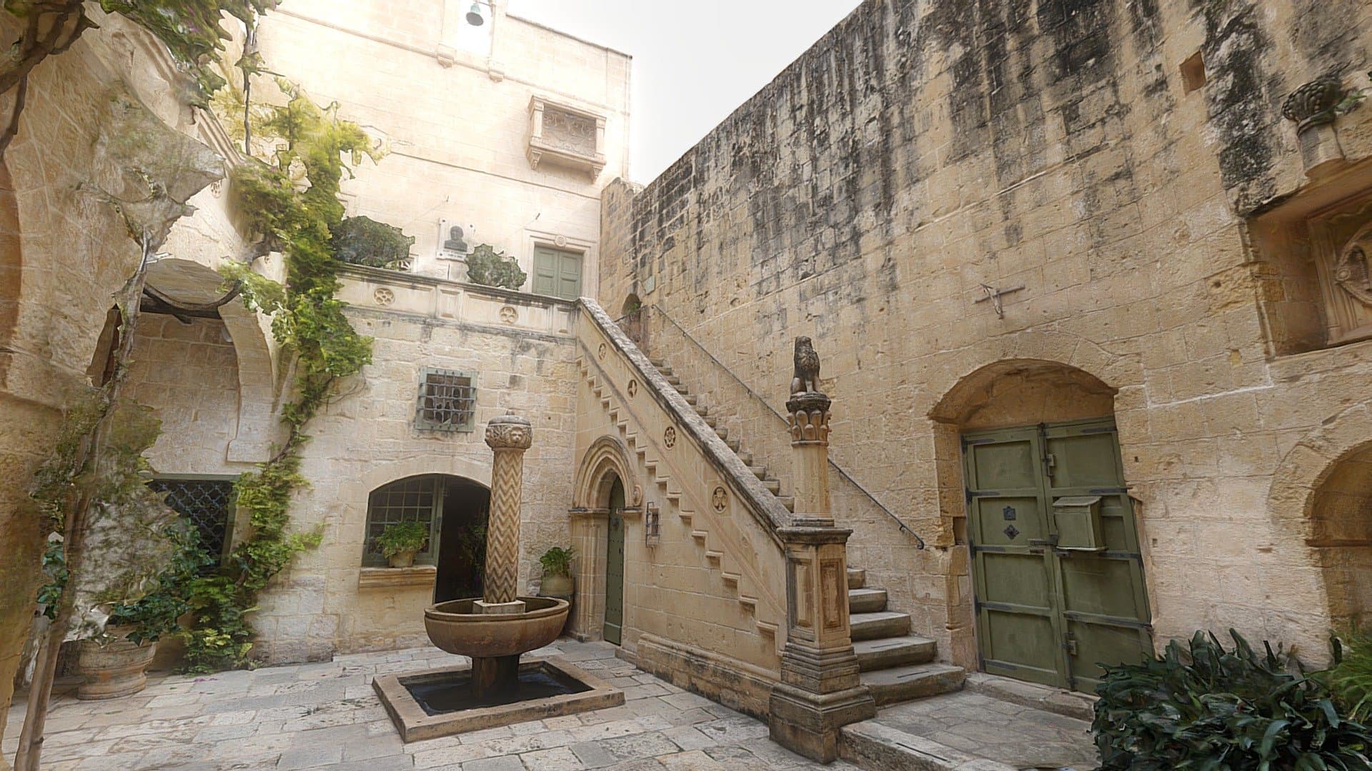 Palazzo Falson Courtyard