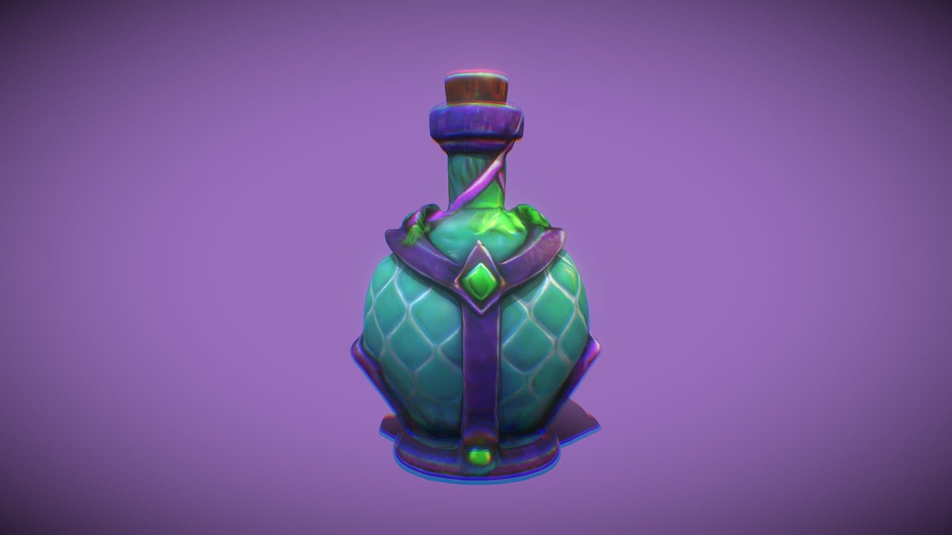 stylized fantasy potion