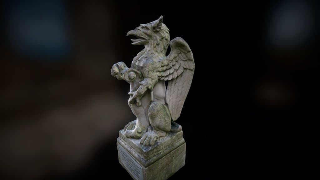 Stone Griffin, Downing College, Cambridge