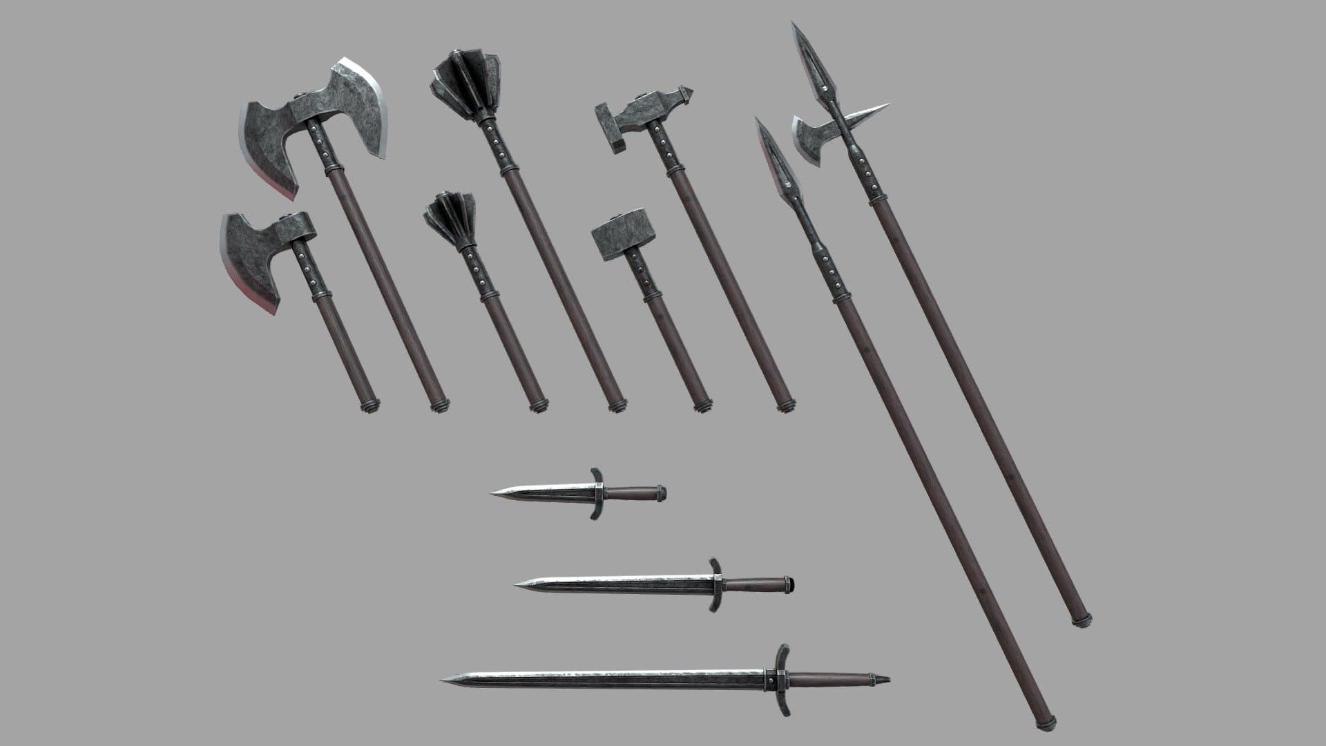 Medieval Melee Weapons
