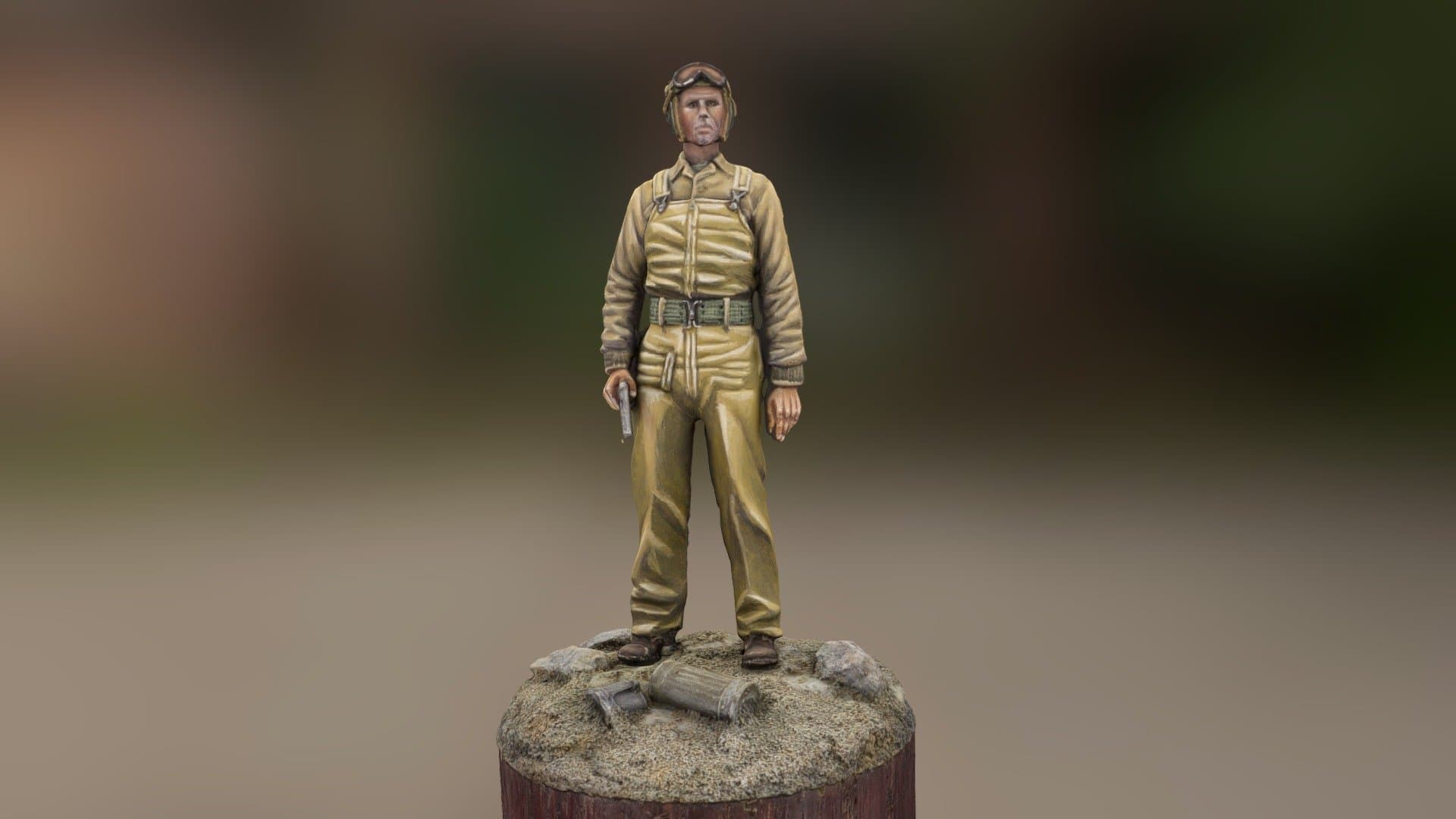 Tankiste américain 2ème GM 1/35