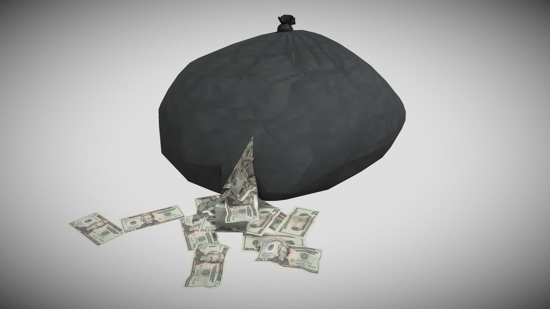 Cash Sack Ripped