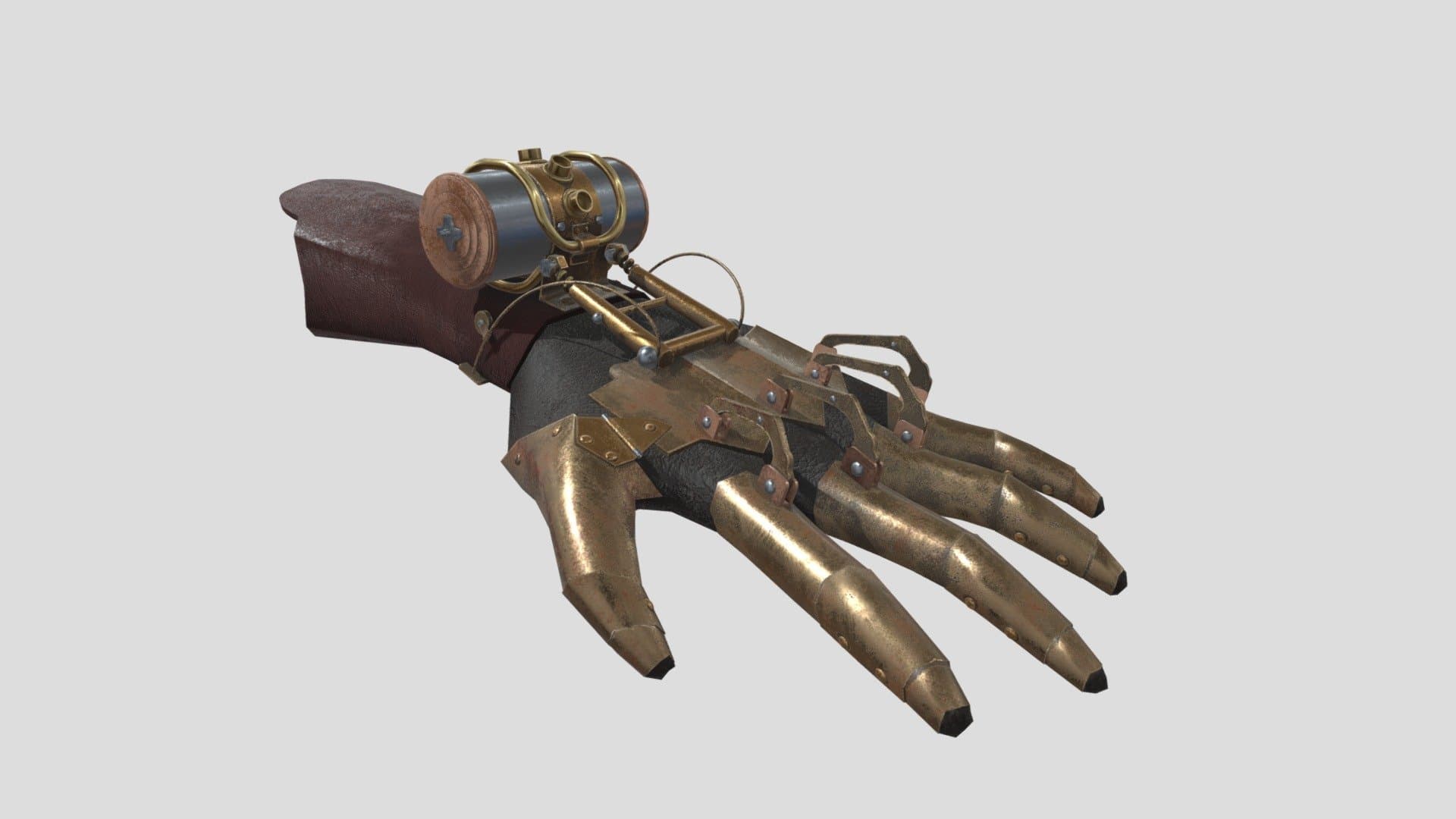 Steampunk hand
