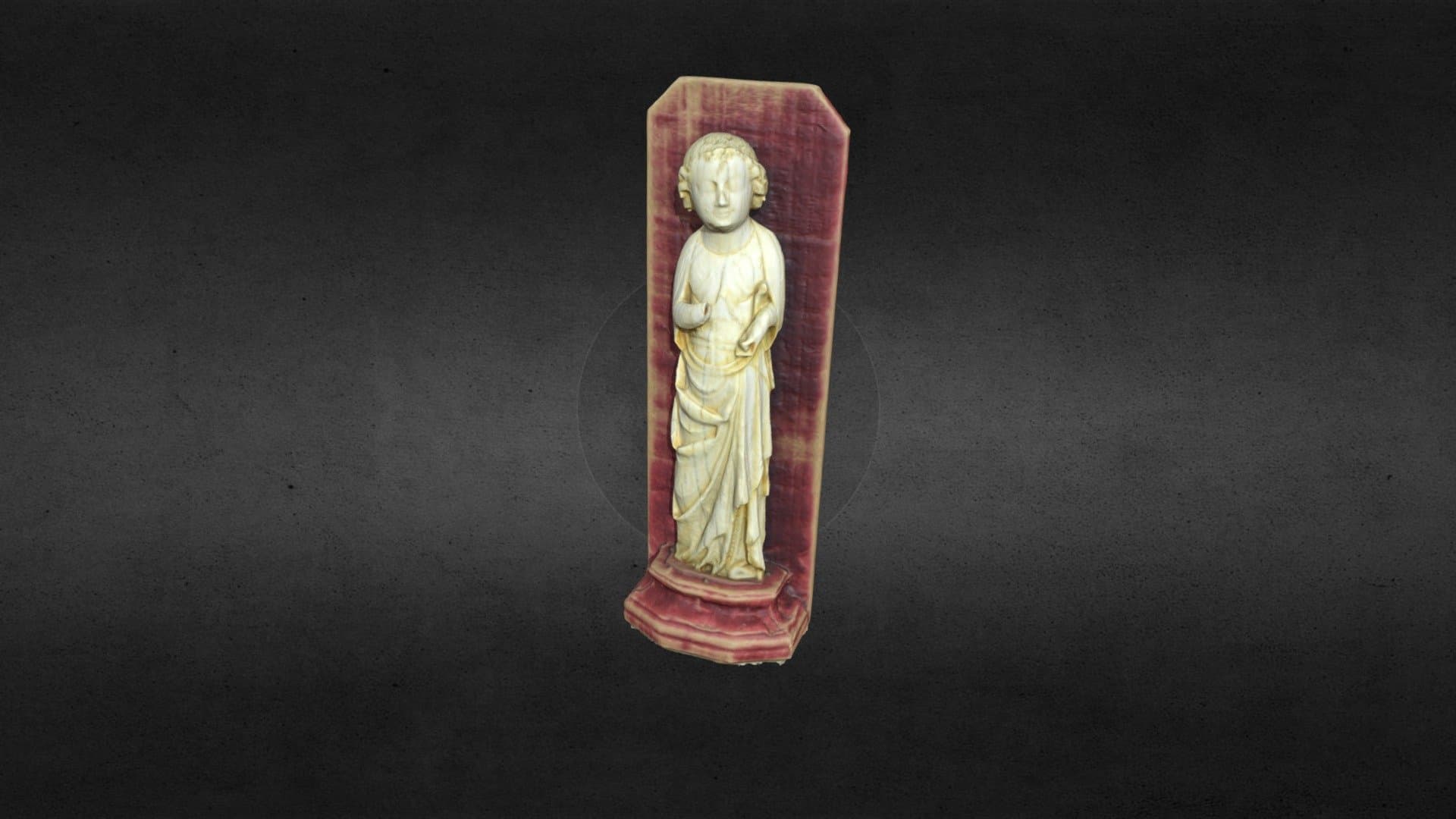 Male Figure In Ivory