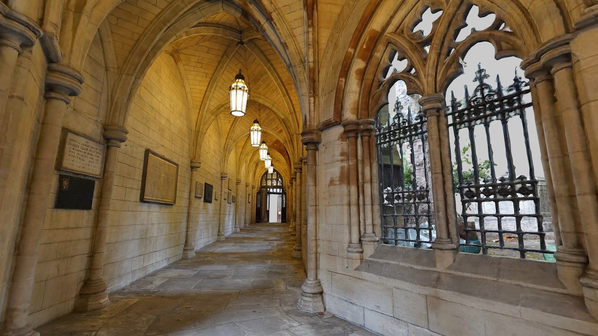 St Mary Abbots Entrance