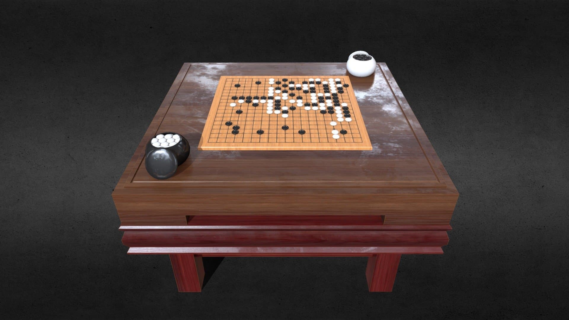 Go Ghess Board-4K-MaterialTest