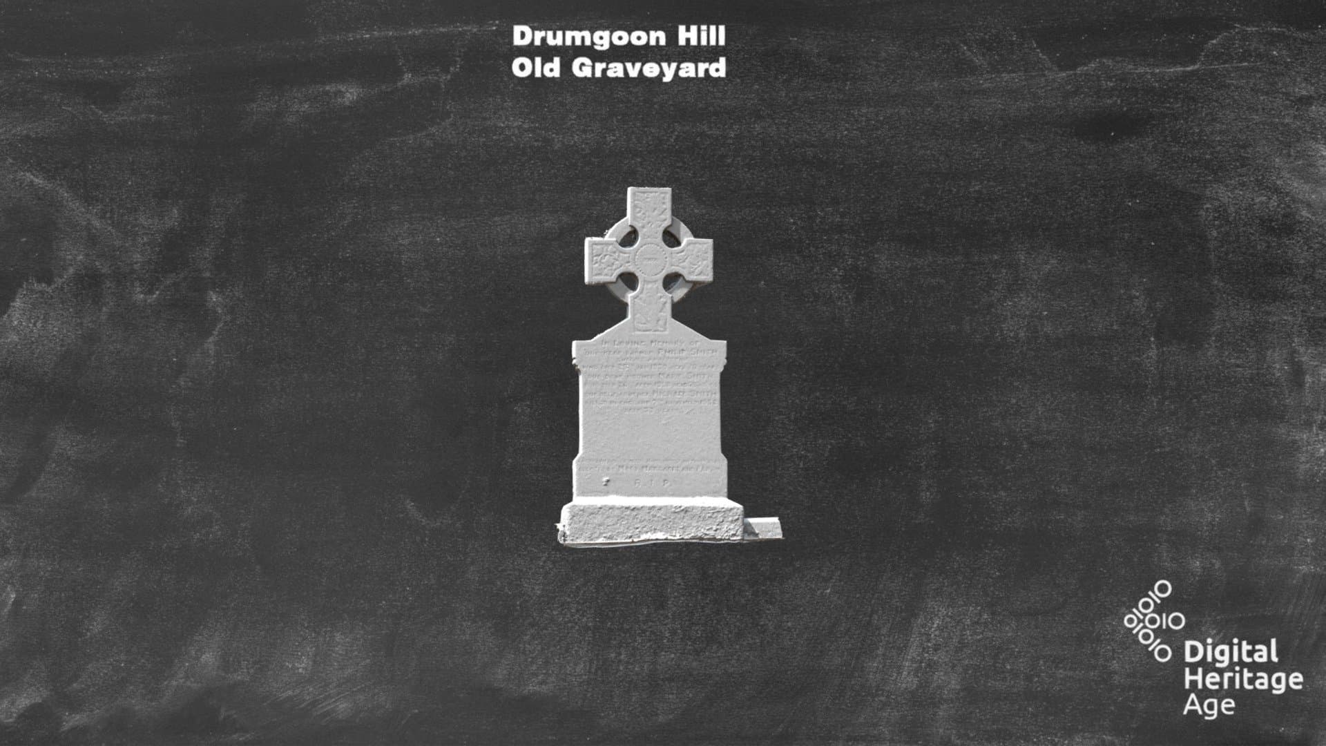 Drumgoon Hill - Old Graveyard Headstone  296