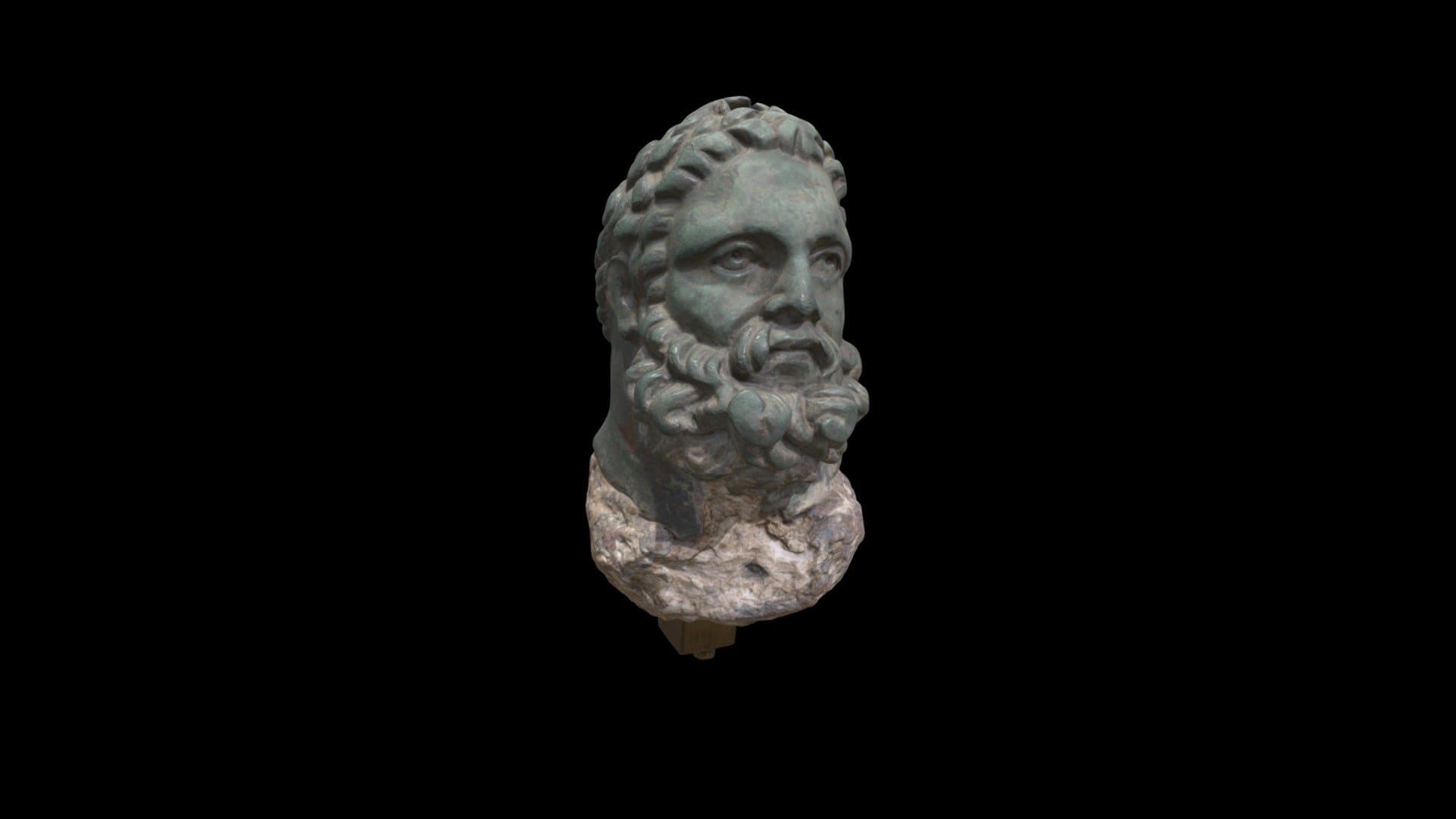 1971.71 Head of Herakles Refashioned as a Weight