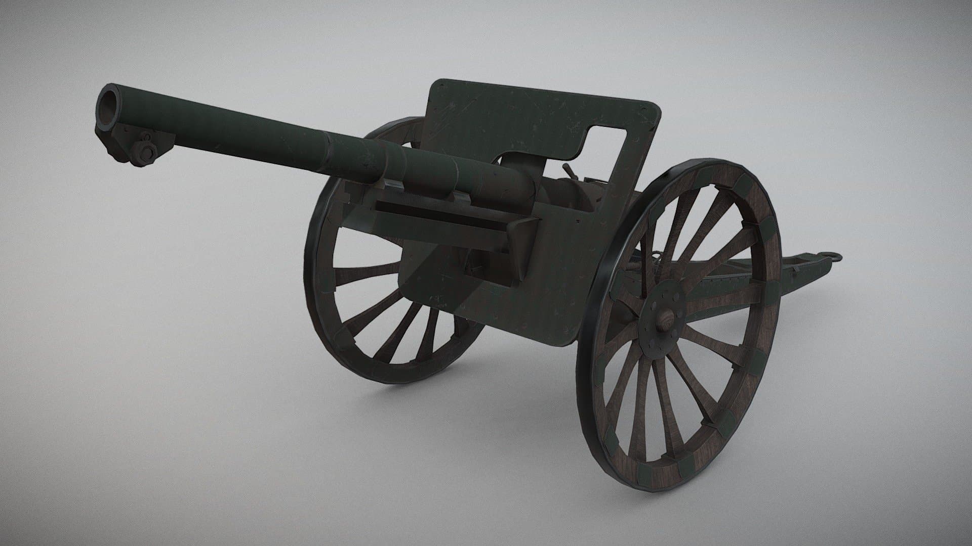 France M1897 75mm Cannon(Custom modified)
