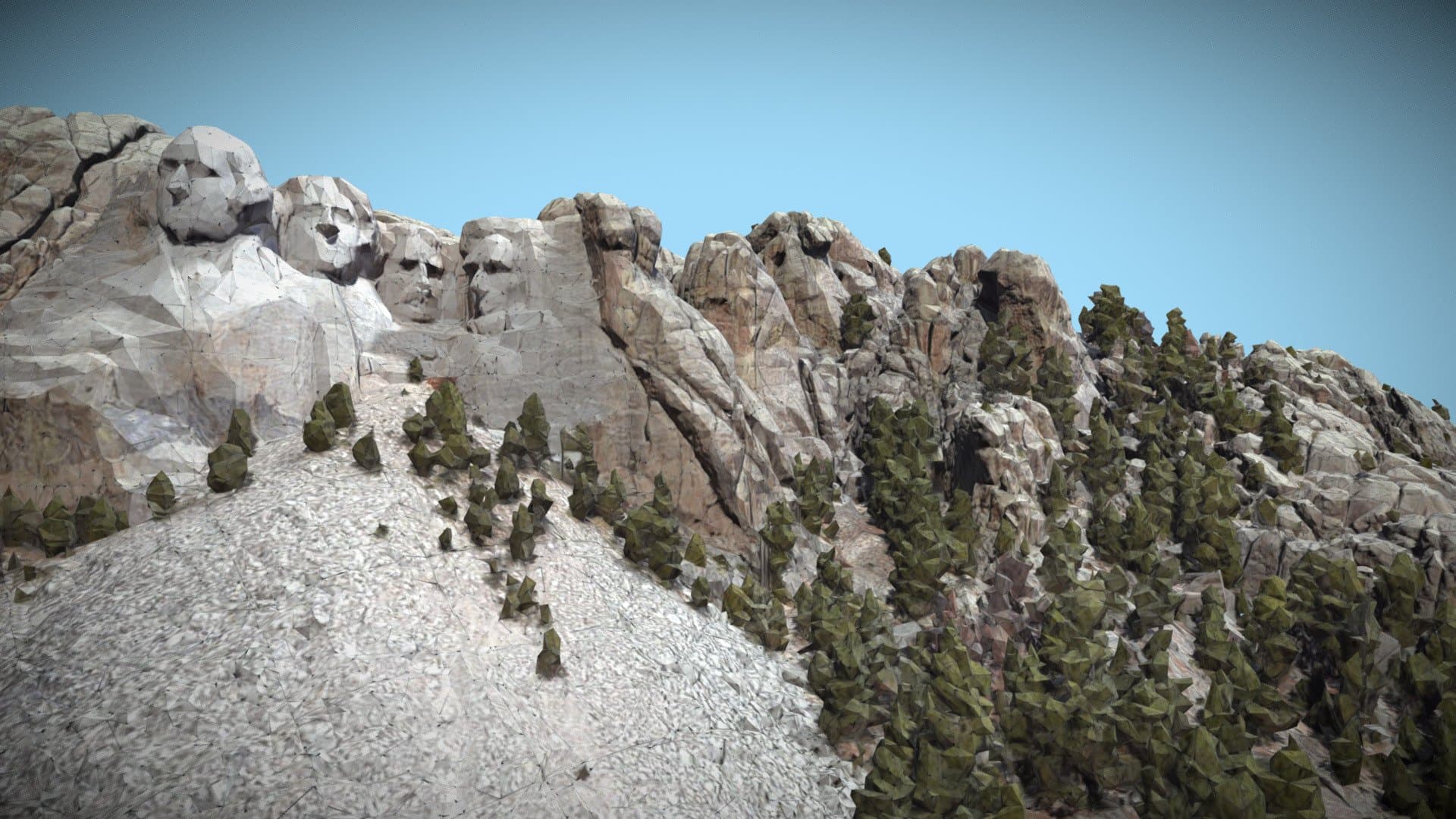 Mount Rushmore, Black Hills, Keystone, SD, USA