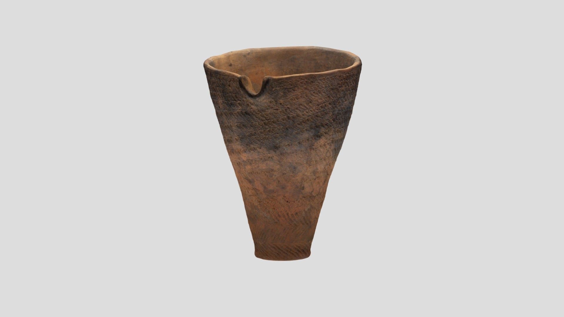 片口付深鉢形土器　lipped pot