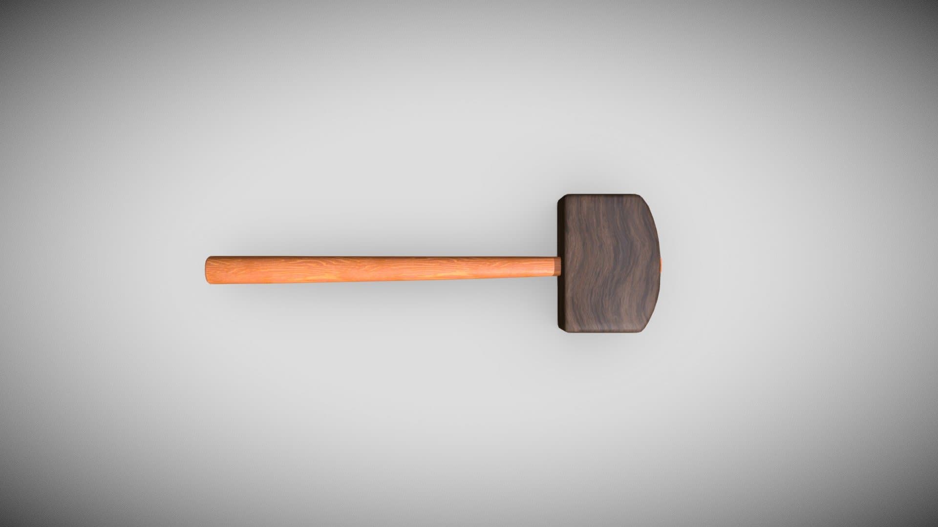 1760 Walnut Burl Mallet