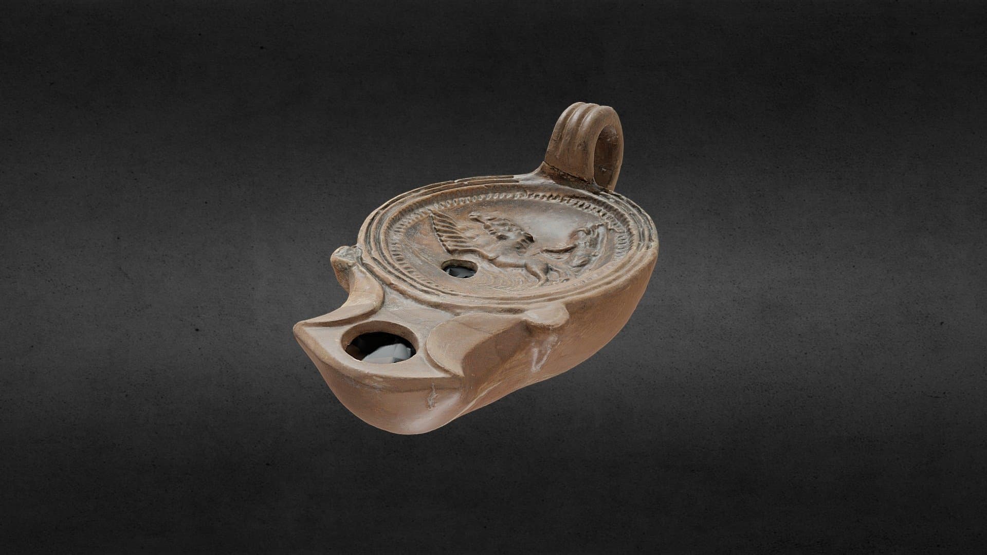 053 Öllampe / Oil lamp