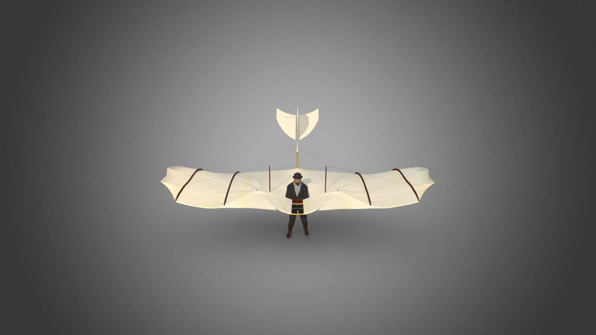 Normal-Segelapparat von Otto Lilienthal