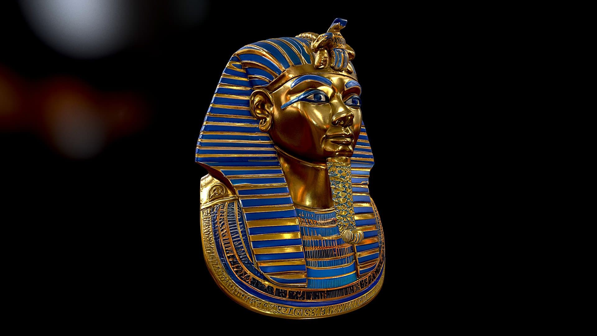 Tutankhamun mask - Hunyuan