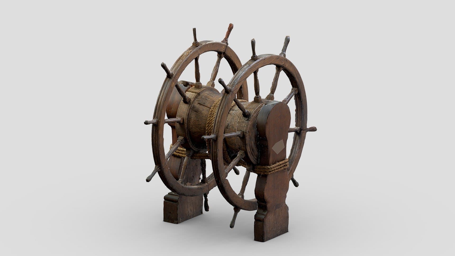 Ship's Wheel from HMS Unicorn
