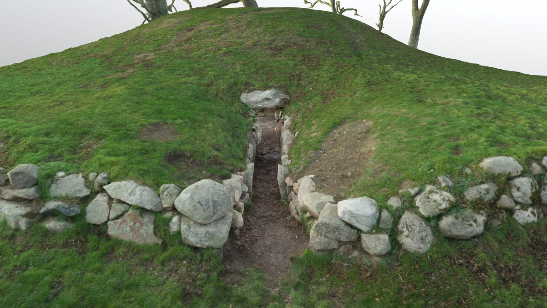 Passage Grave - Øm Jættestue, Denmark