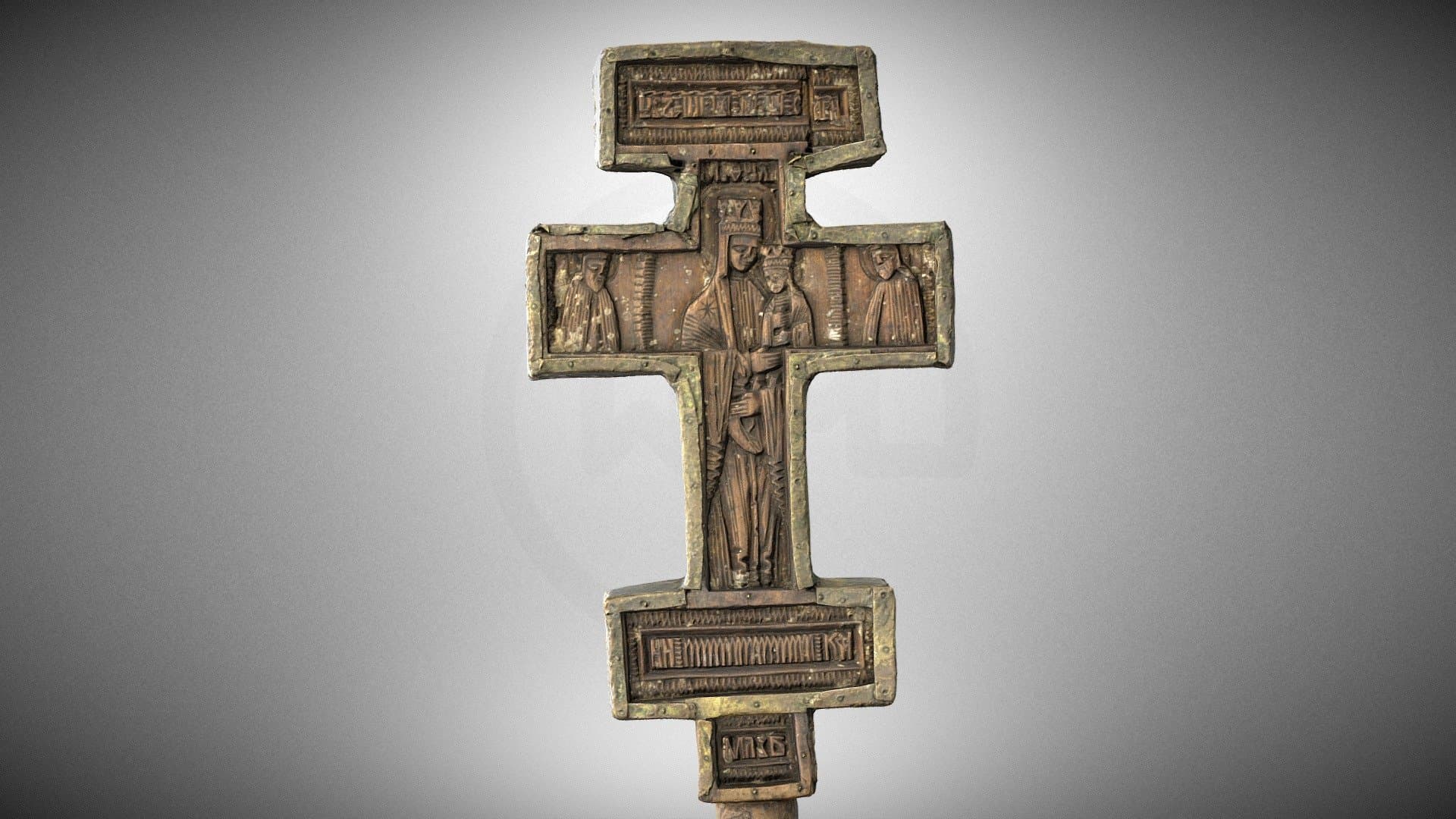 Three-crossbeam cross