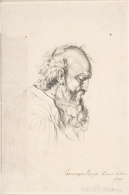 Portrait of Christoph Joseph Werner